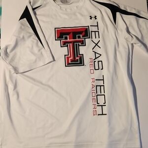 Under Armour White Texas Tech Shirt